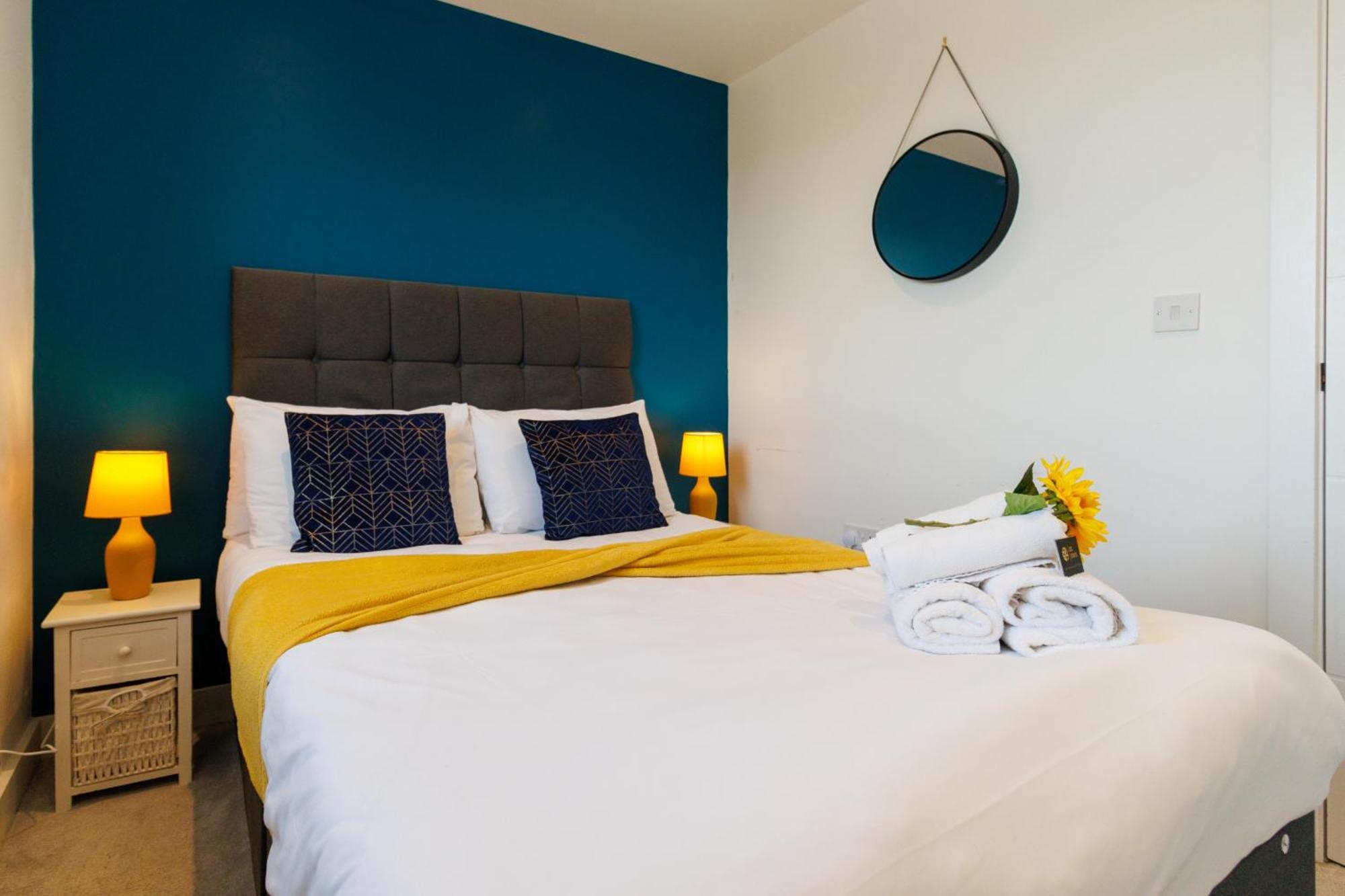 City Centre, Sleeps 7, Stunning Views & Parking, Interconnected Rooms Long Stay Work Contractor Leisure, Diamond Penthouse Cambridge  Luaran gambar