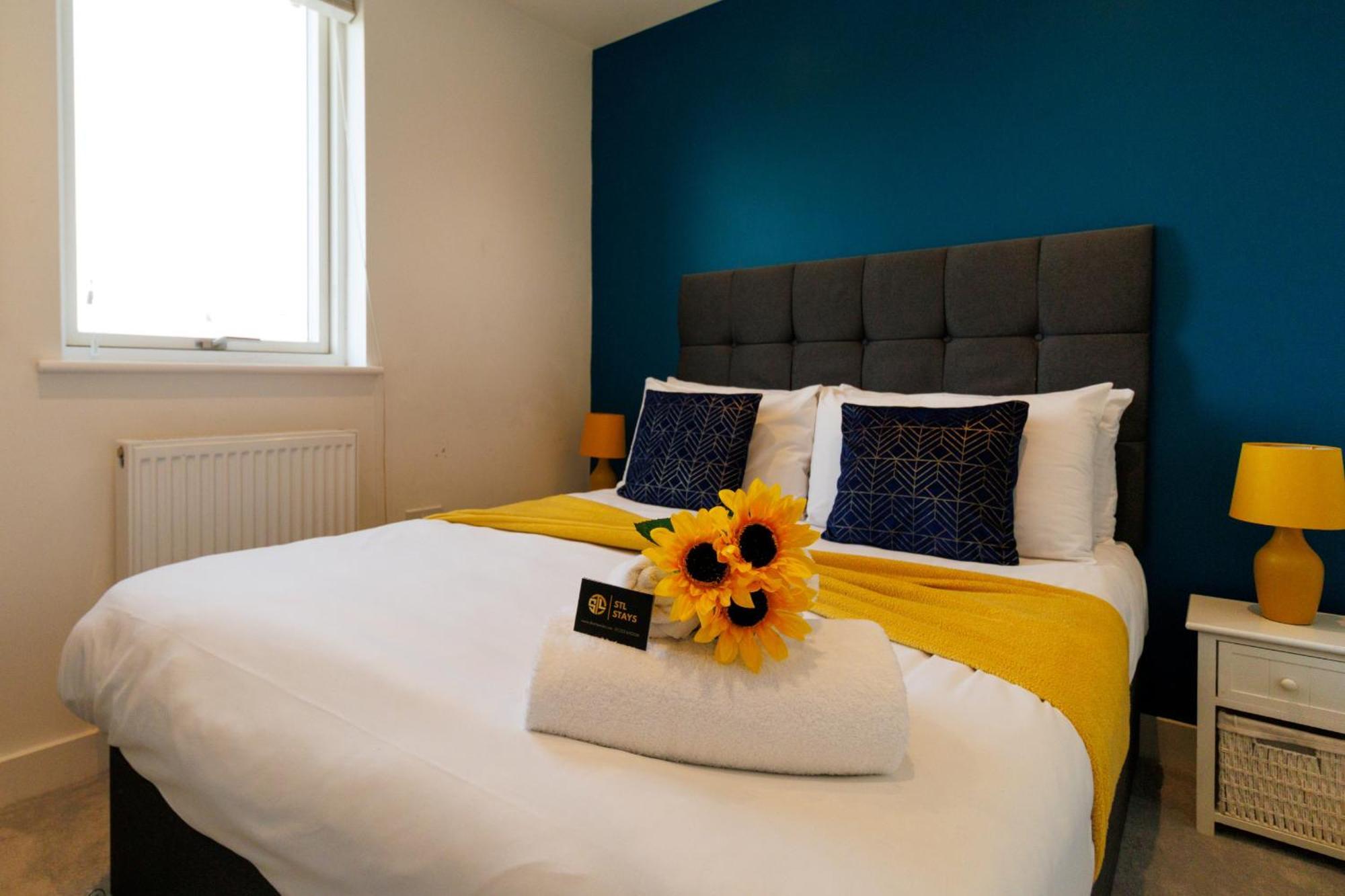 City Centre, Sleeps 7, Stunning Views & Parking, Interconnected Rooms Long Stay Work Contractor Leisure, Diamond Penthouse Cambridge  Luaran gambar
