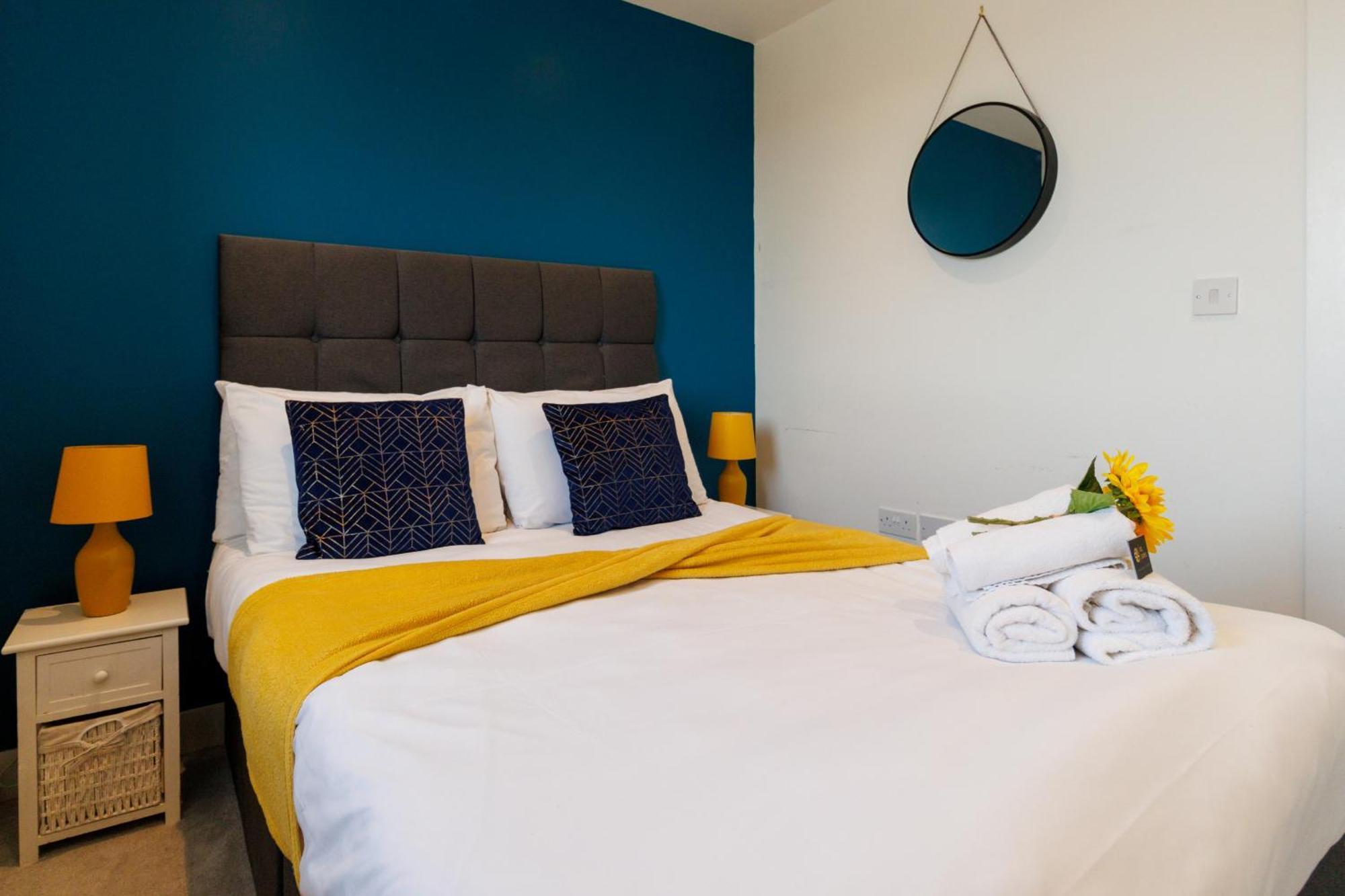 City Centre, Sleeps 7, Stunning Views & Parking, Interconnected Rooms Long Stay Work Contractor Leisure, Diamond Penthouse Cambridge  Luaran gambar