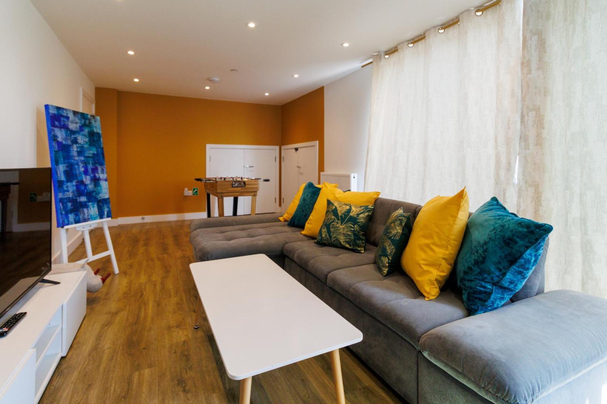 City Centre, Sleeps 7, Stunning Views & Parking, Interconnected Rooms Long Stay Work Contractor Leisure, Diamond Penthouse Cambridge  Luaran gambar