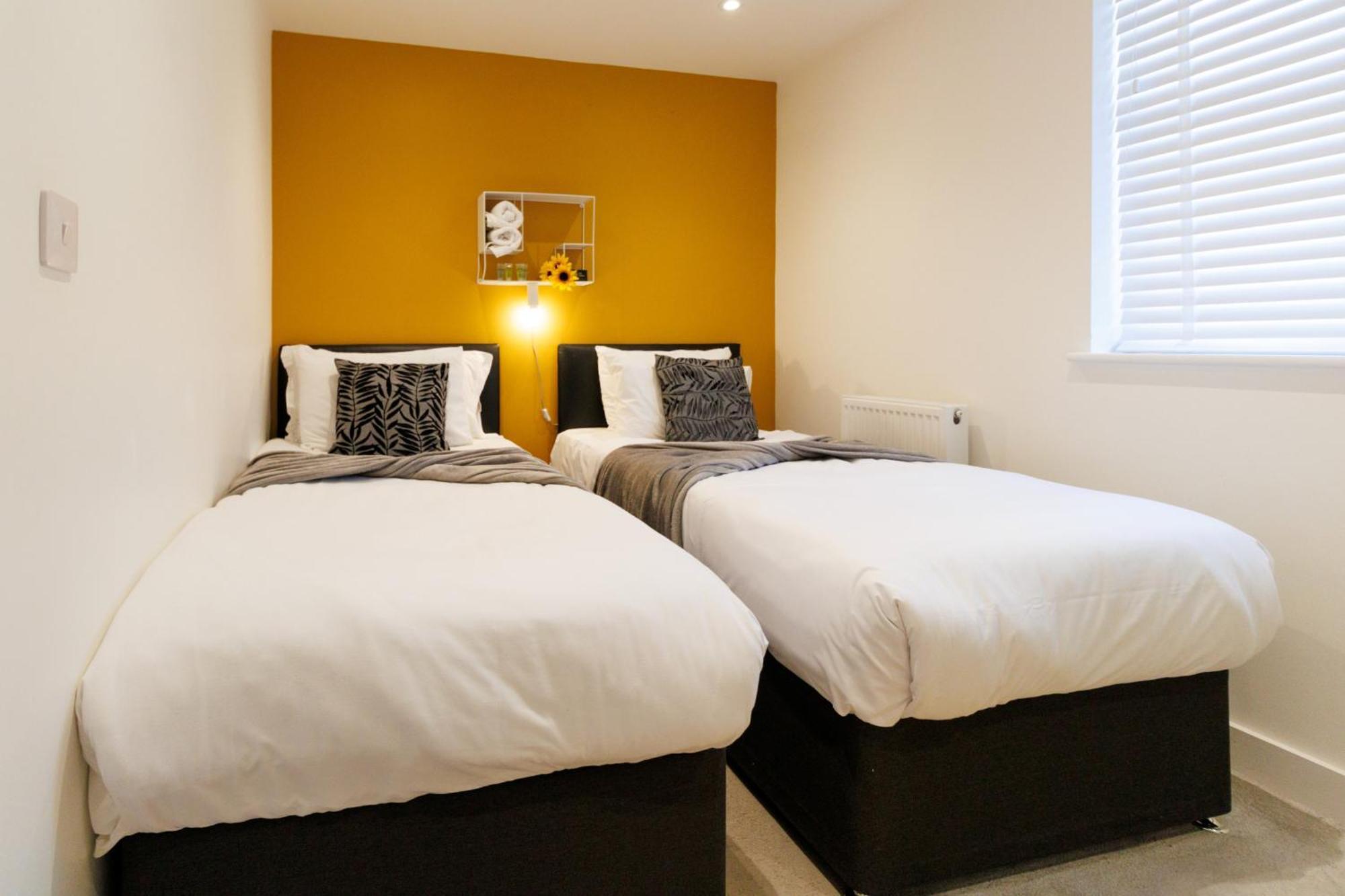 City Centre, Sleeps 7, Stunning Views & Parking, Interconnected Rooms Long Stay Work Contractor Leisure, Diamond Penthouse Cambridge  Luaran gambar