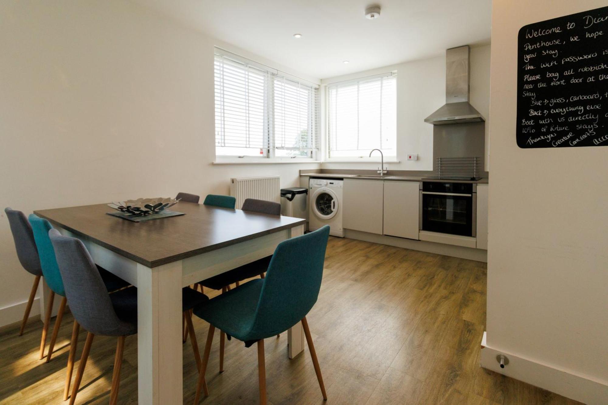 City Centre, Sleeps 7, Stunning Views & Parking, Interconnected Rooms Long Stay Work Contractor Leisure, Diamond Penthouse Cambridge  Luaran gambar