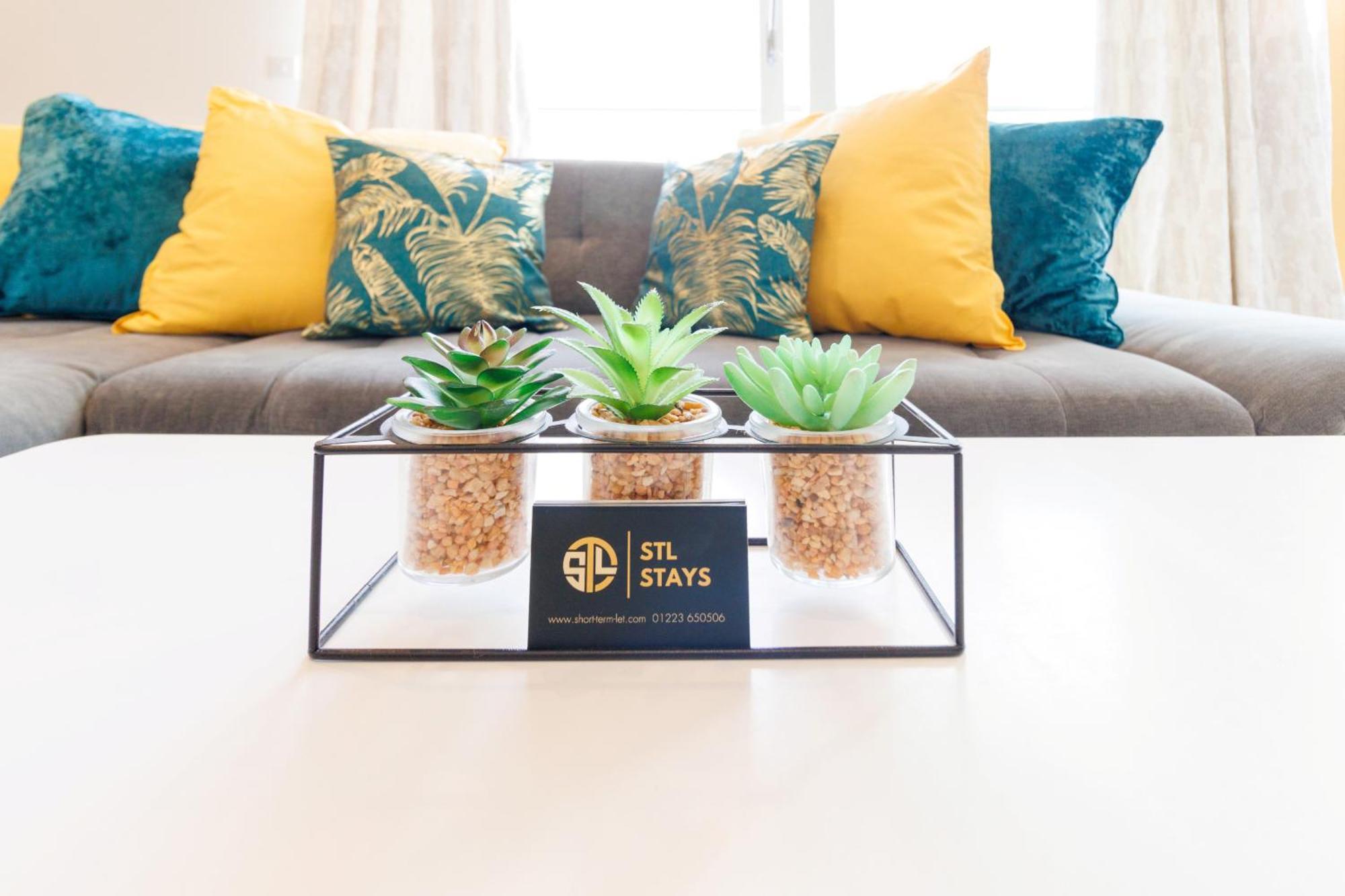 City Centre, Sleeps 7, Stunning Views & Parking, Interconnected Rooms Long Stay Work Contractor Leisure, Diamond Penthouse Cambridge  Luaran gambar